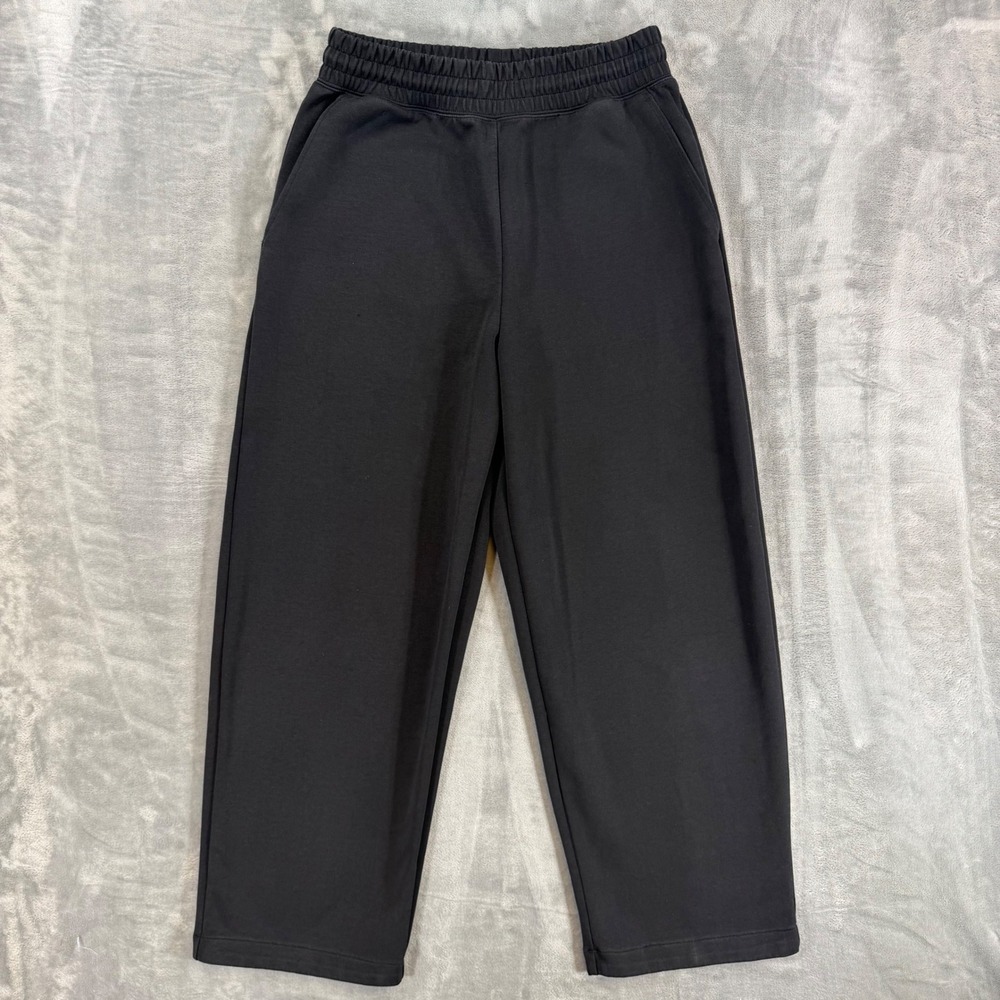 Uniqlo Clare Waight Keller Barrel Leg Sweatpants Womens Size M Black